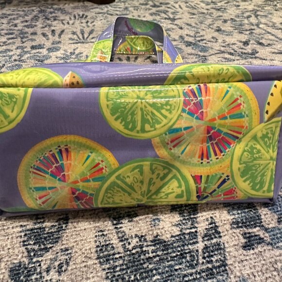 Consuela Mini Bag - "Sandy" Lime Pattern - Picture 6 of 6